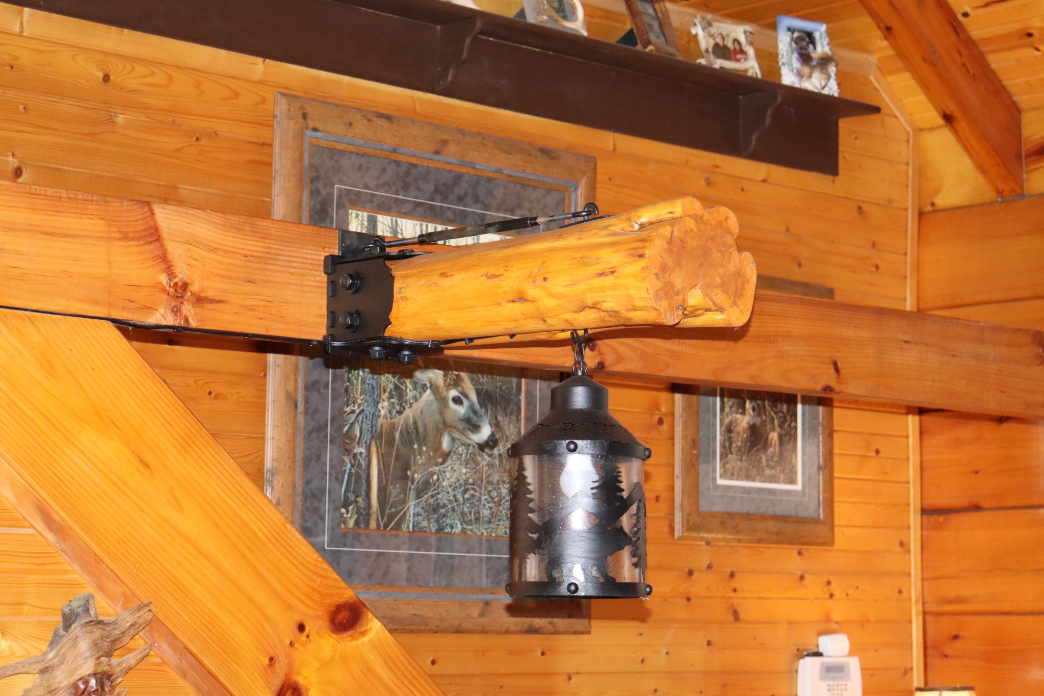 LOG CABIN LIGHTING - Sweet Cabin Life